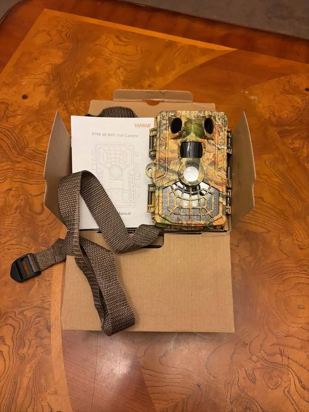 Vanbar D700 4K WiFi Trail Camera Camouflage